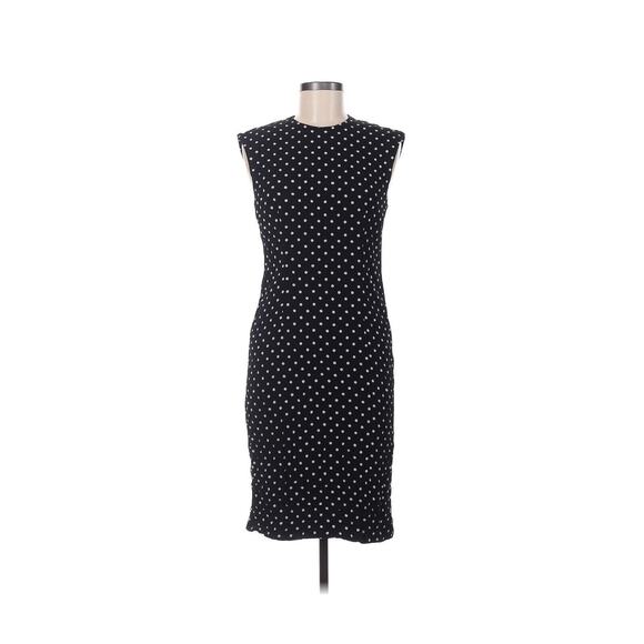 Haider Ackermann Black Polka Dot Shirt Dress Sleeveless 40 US 8 - Picture 2 of 4